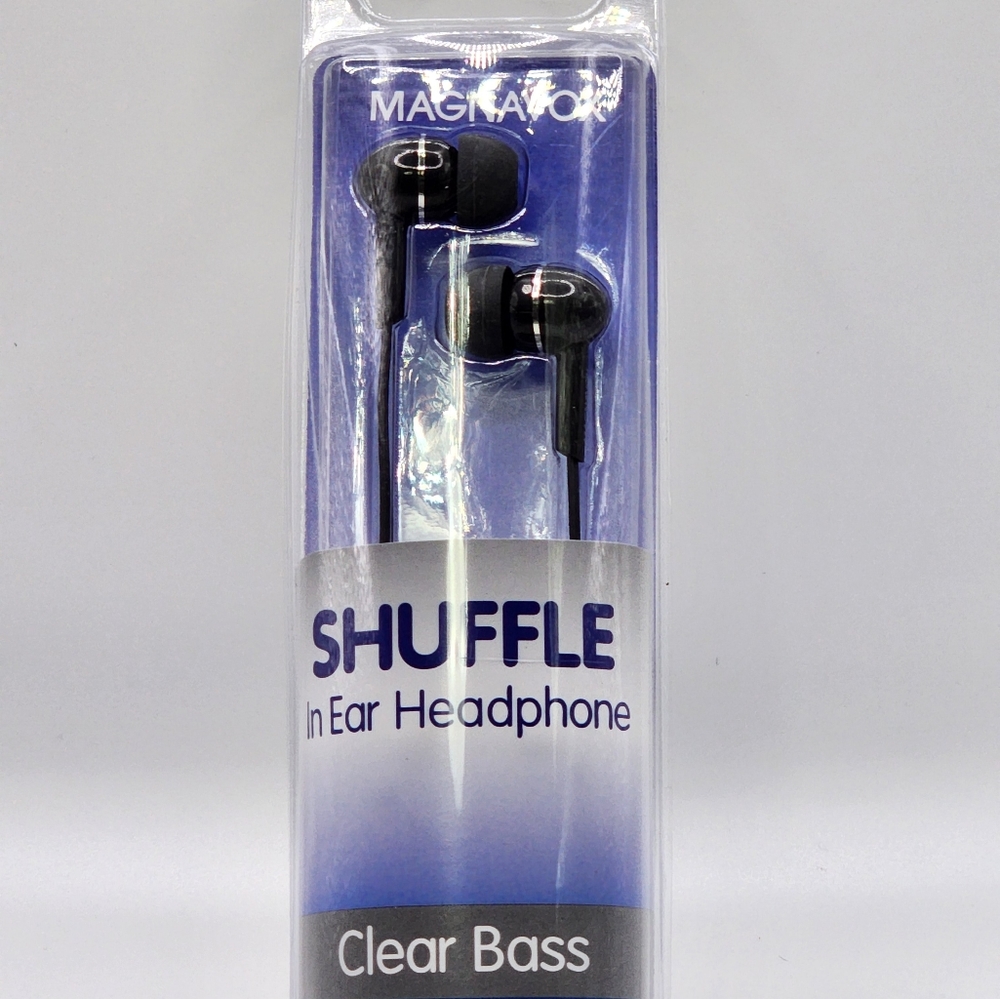 Magnavox Shuffle Stereo in Ear Headphones Clear Bass